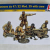 Italeri 1/35 scale Cannone da 47/32 Mod.39 with crew