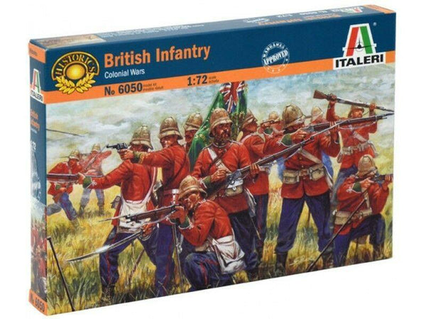 ITALERI 1/72 FIGURES ZULU WAR-BRIT INFANTRY