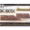 Tamiya 1/48 scale Brick/Sandbag/Barricade Set