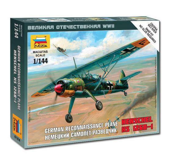 Zvezda 1/144 HENSCHEL 126B WWII