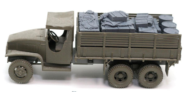 1/48 scale resin model kit WW2 Allied 2.5 Ton Truck Load Set #2