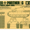 Tamiya 1/35 scale WW2 German Panther G tank Separate Track Links