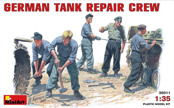 Miniart 1:35 German tank repair crew