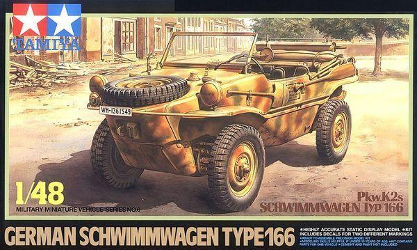 Tamiya 1/48 scale WW2 German Schwimmwagen Type 166