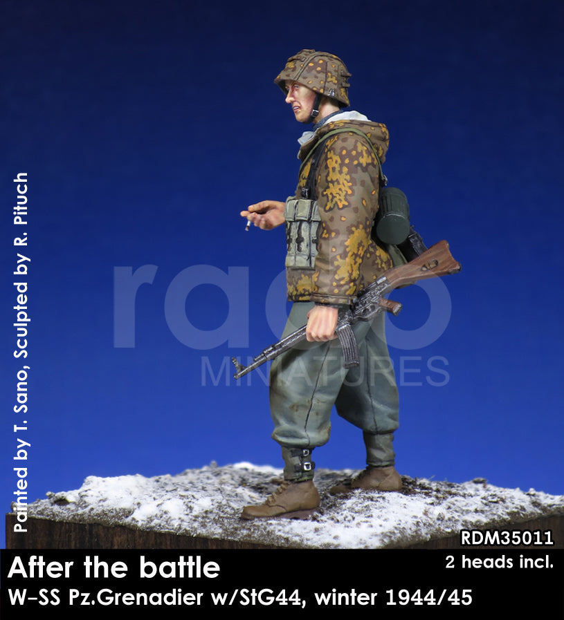 RADO WW2 After the Battle W-SS Pz.Gren. w/StG 44, 1944-45 1/35 Scale resin model
