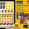 1/35 Scale ADVERTISING PIZZA & ACCESSORIES Leaflets, posters, napkins, paper placemats