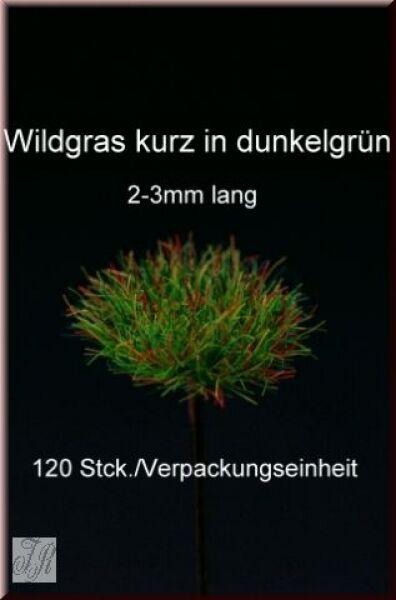 1/35 Scale Greenline Grass Short Tufts-Dark Green GL007