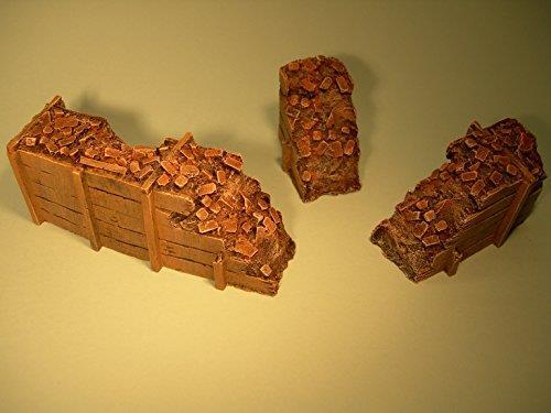 FoG Models 1/35 Scale Earthen Barricade (3 pce set)