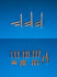 1/35 Scale Brass artillery shells Ammo for 75mm M2/M3 OQF Mk V