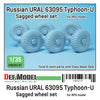DEF Models Russian URAL 63095 Typhoon-U Sagged wheel set ( for RPG model 1/35)