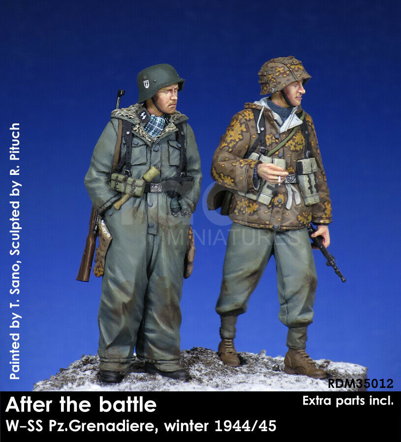RADO WW2 After the Battle W-SS Panzergrenadiere, 1944-45 1/35 Scale resin model