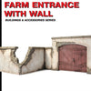 Miniart 1:35 Farm Entrance with Wall