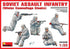 1/35 scale WW2  Soviet Assault Infantry