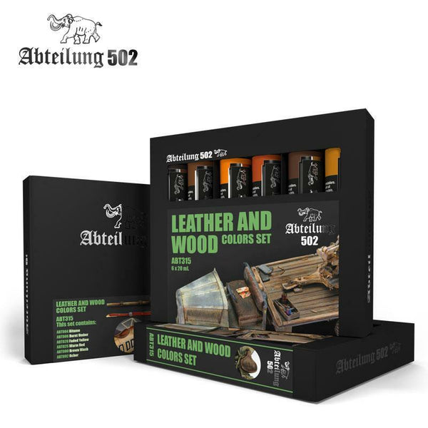 Abteilung 502 - OILS Paint SETS - Leather and Wood Set