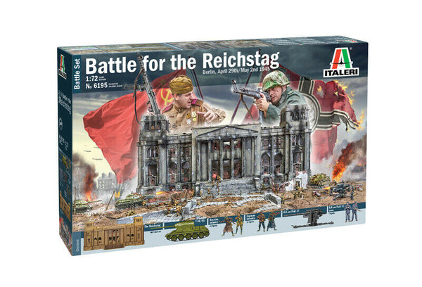 Italeri 1/72 scale WW2 battle set BERLIN 1945 FALL OF THE REICH