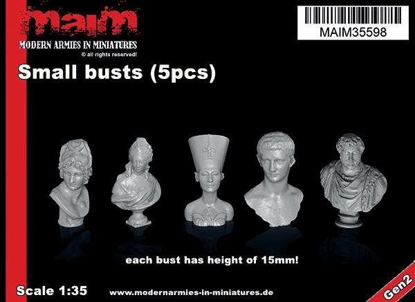 MAIM Small Busts (5pcs) / 1:35