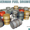 Miniart 1/48 WW2 German Fuel Drums 200l
