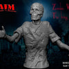 Zombie Bust Halffigure #5 /1:35 scale resin model kit