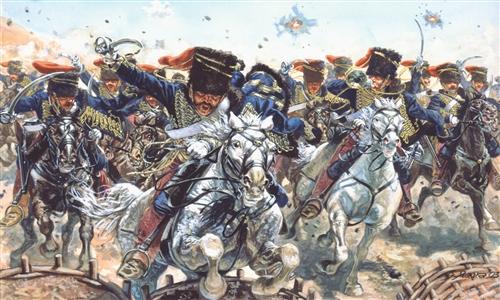 ITALERI 1/72 FIGURES CRIMEAN WAR-BRIT.HUSSARS DISC