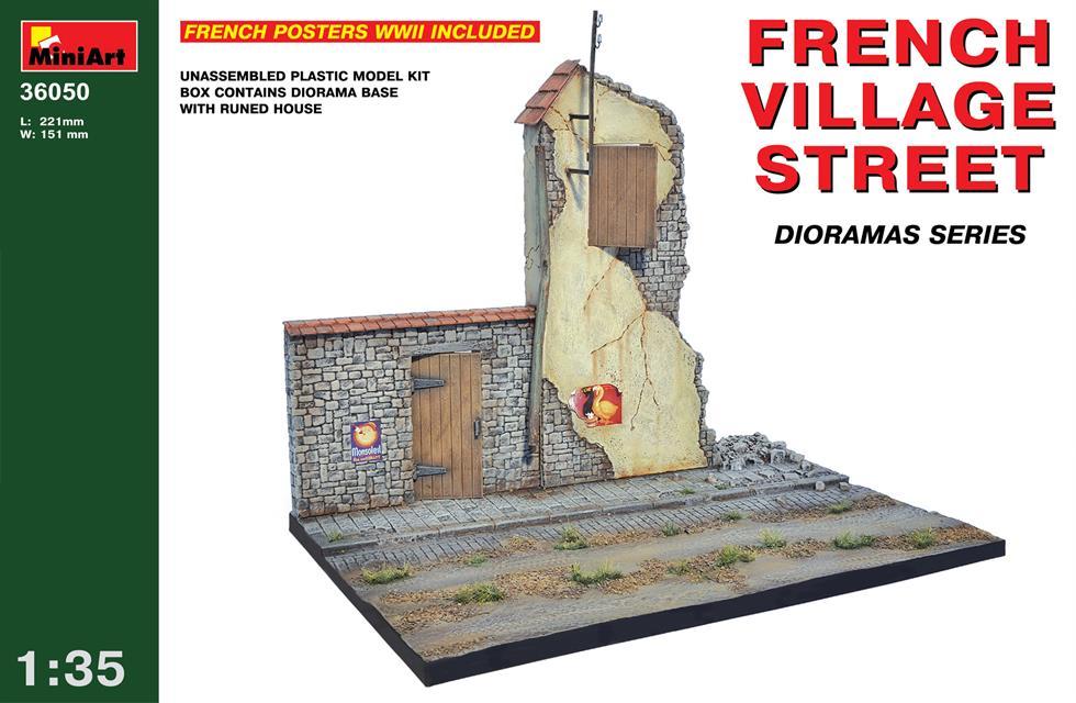 Miniart 1:35 French Village Street