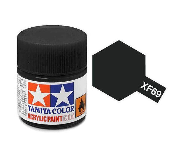 TAMIYA MINI ACRYLIC - ACRYLIC MINI XF-69 NATO BLACK