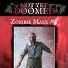 1/35 Scale resin model kit Zombie male #1