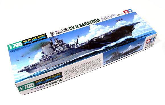 1/700 Water Line Series No.713 U.S. Navy aircraft carrier CV-3 Saratoga 31713