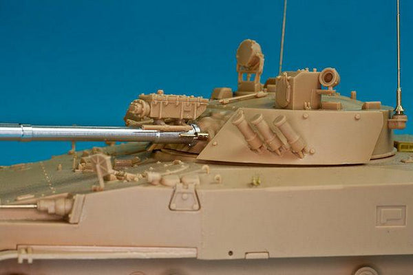 1/35 scale BMP-3 Armament metal upgrade 30mm 2A72, 100mm 2A70,3 7.62 PKT mg