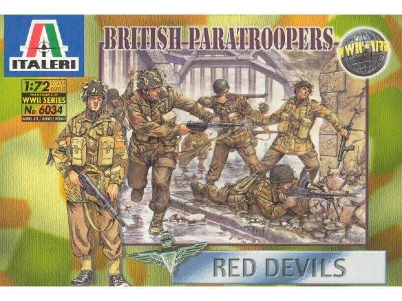 ITALERI 1/72 FIGURES BRITISH RED DEVILS