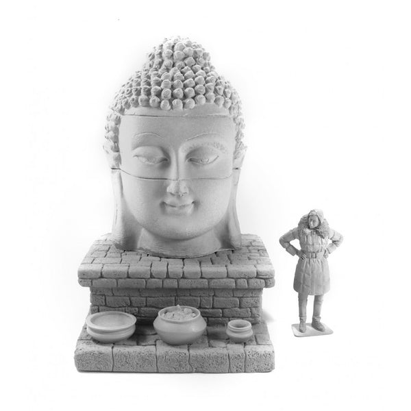 MacOne 1/35 scale resin model kit Buddha Jungle statue