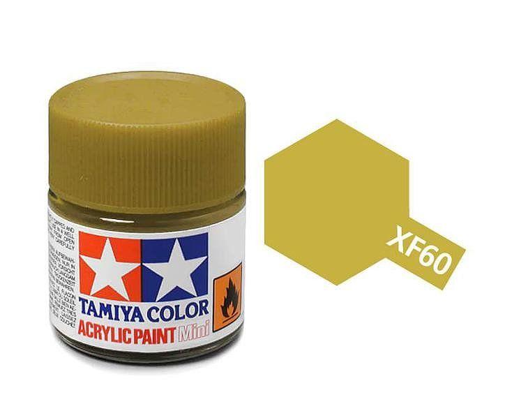 TAMIYA MINI ACRYLIC - ACRYLIC MINI XF-60 DARK YELLOW