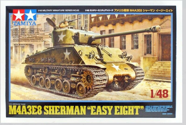 Tamiya 1/48 scale 1/48 Sherman M4A3E8 EASY EIGHT