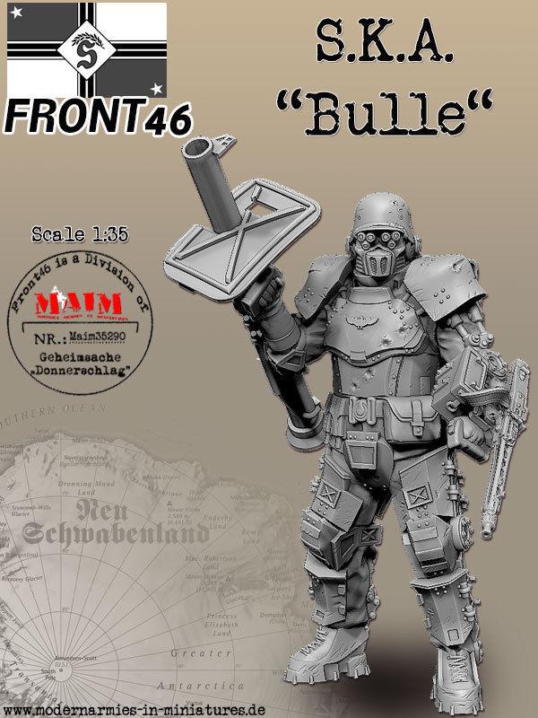 S.K.A. ~Bulle~ 1/35 Scale resin model kit  (Schwerer Kampfanzug)