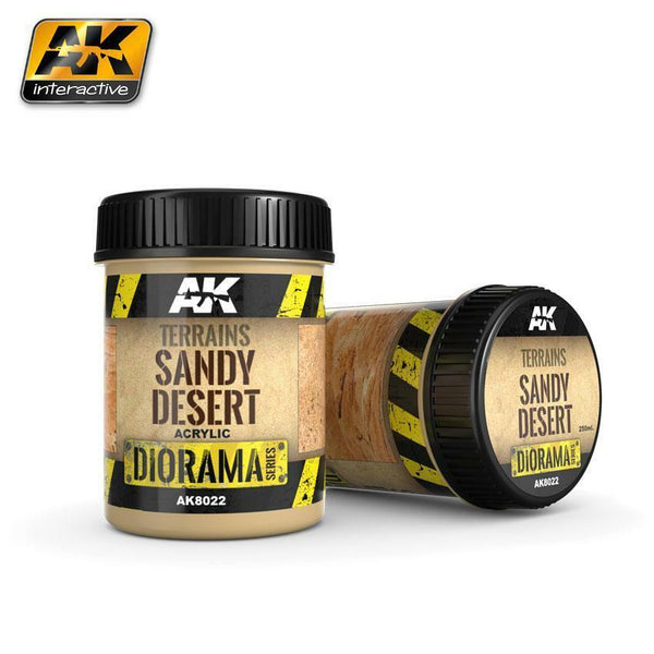 AK TEXTURE PRODUCTS TERRAINS SANDY DESERT - 250ml (Acrylic)