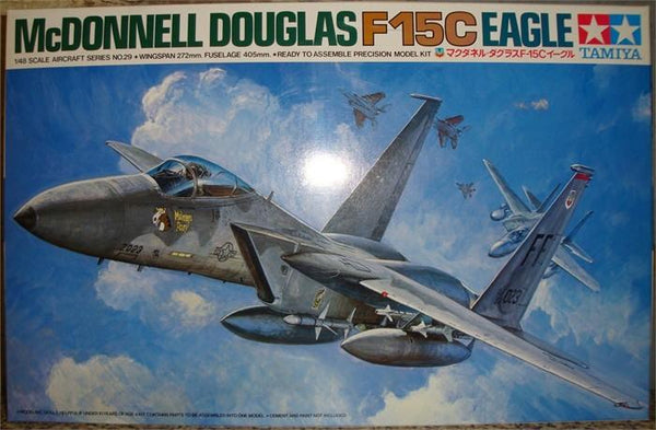 TAMIYA 1/48 AIRCRAFT F-15C EAGLE plane model kit