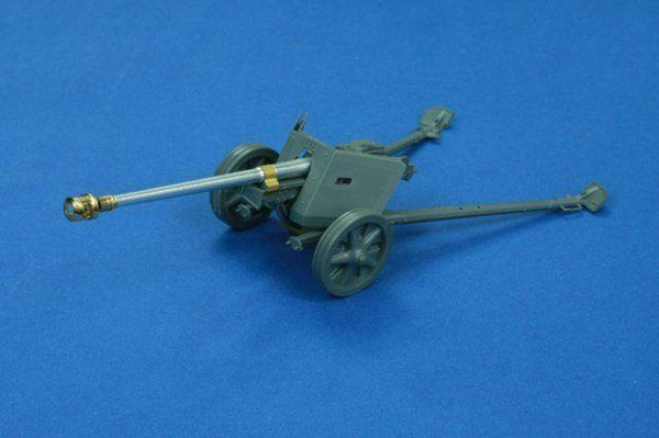 1/35 Scale 7.5cm PaK40 L/46 (early model) Anti-tank gun metal barrel