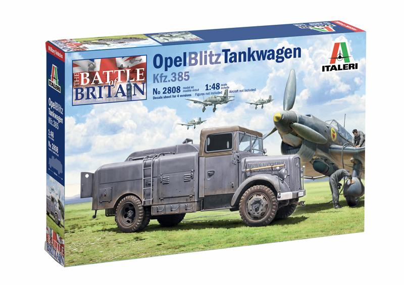 Italeri 1/48 scale OPEL BLITZ TANKWAGEN KFZ 385