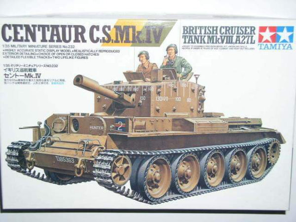 Tamiya 1/35 scale WW2 British Centaur C. S. Mk.IV tank