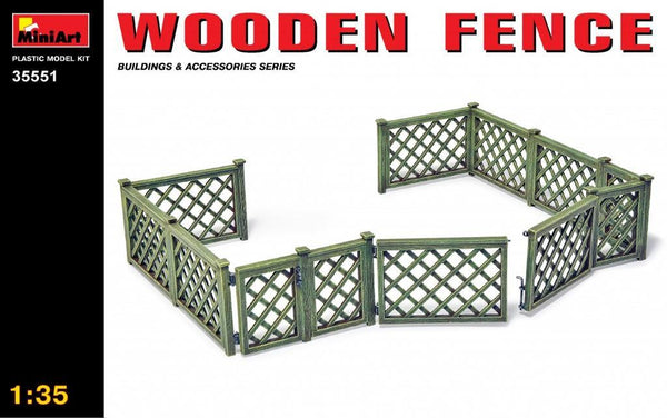 Miniart 1:35 Wooden Fence