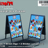 MAIM Billboard: Ice Cream / 1/35 scale 3D printed model