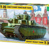 Zvezda 1/35 scale WW2 Russian soviet T-35 HEAVY TANK