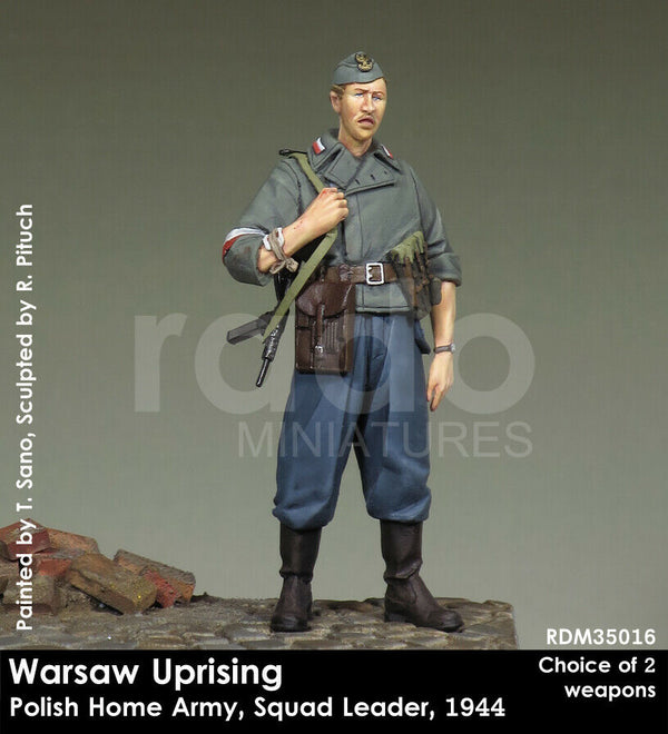 RADO WW2 Warsaw Uprising Polish Home Army Squad Leader, 1944 1/35 Scale