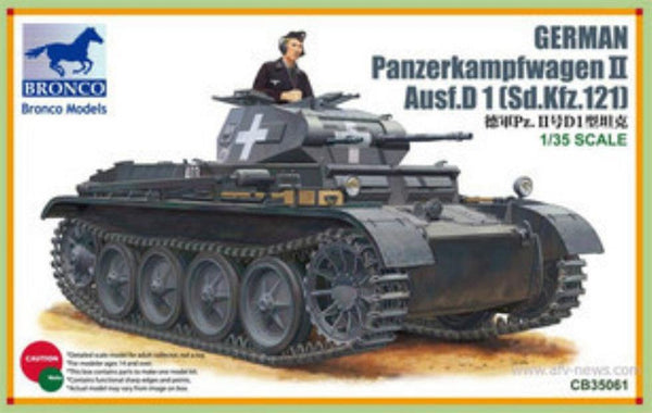1/35 Scale Pz.Kpfw.II Ausf.D1