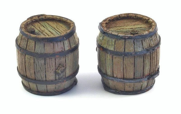1/35 Scale model kit Wooden Barrels (2 pcs.)