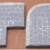 1/35 Scale Set of 4 pavement corner sections