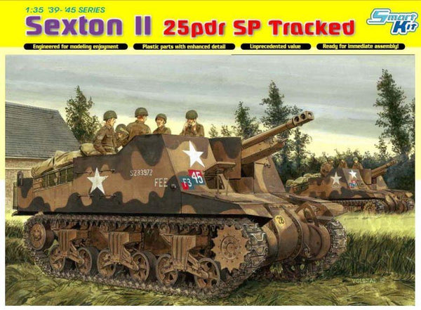 Dragon 1/35 scale SEXTON II 25PDR SP TR