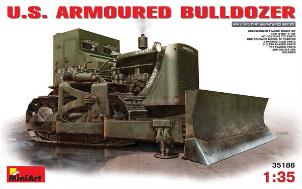 Miniart 1:35 US Armoured Bulldozer