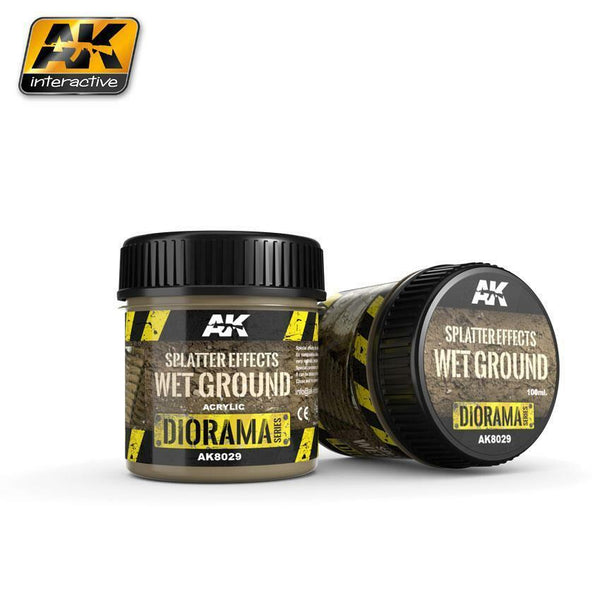 AK TEXTURE PRODUCTS SPLATTER EFFECTS WET GROUND - 100ml (Acrylic)