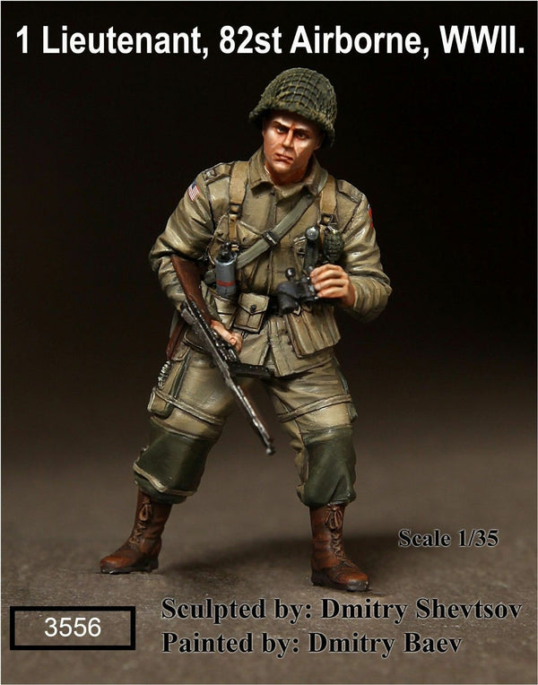 1/35 Scale resin model kit Lieutenant,  82st Airborne, WW II