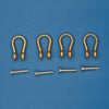 1/35 Brass Shackles (4pcs) for military vehicles Tanks etc